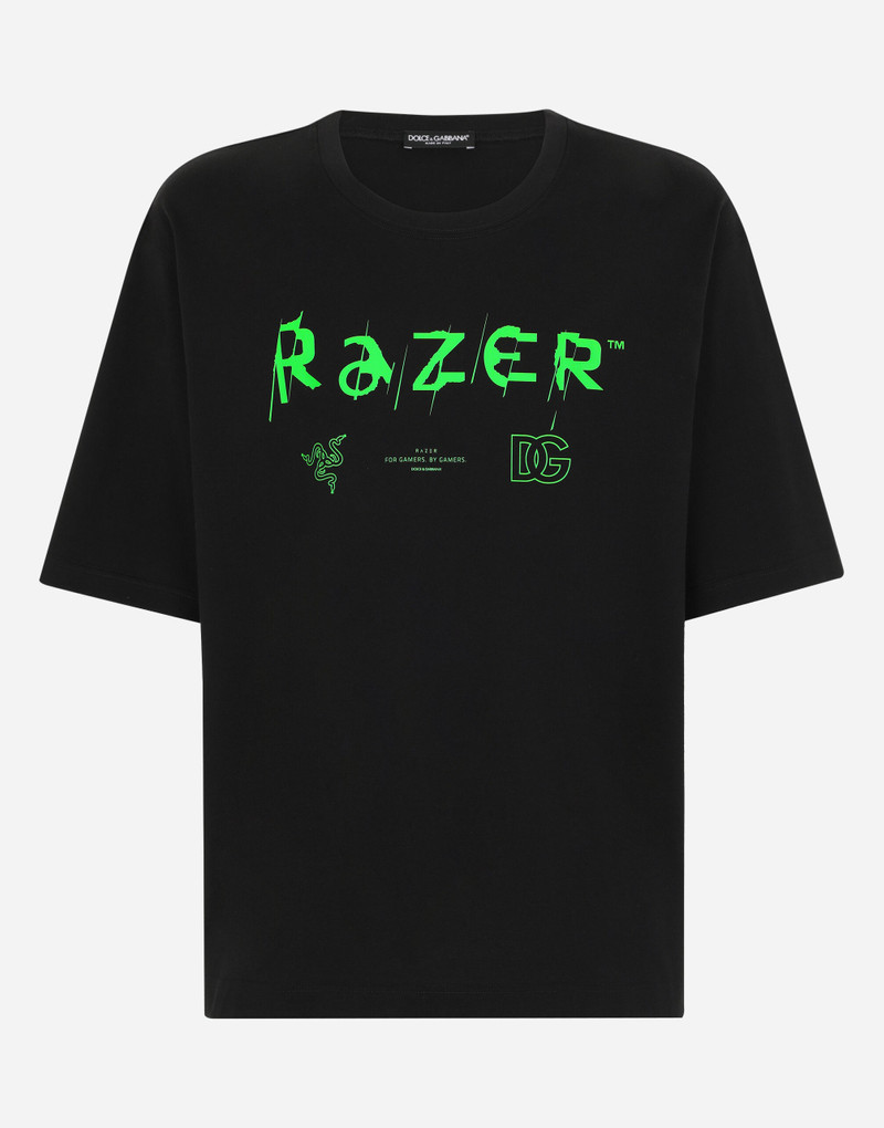 Cotton T-shirt with print RAZER 1