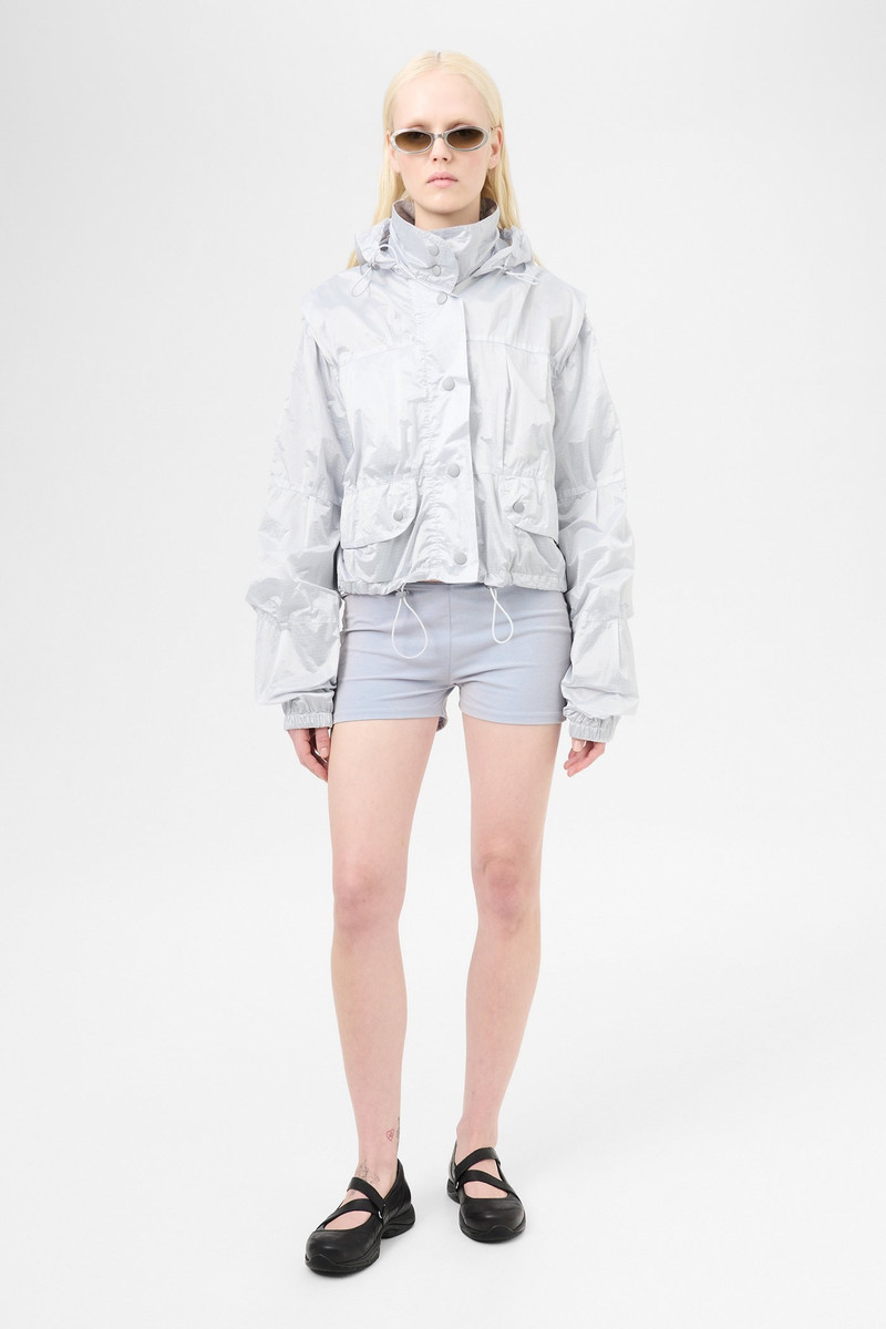 Our Legacy Cropped Exhale Puffa Vapor Cream Parachute Ripstop outlook