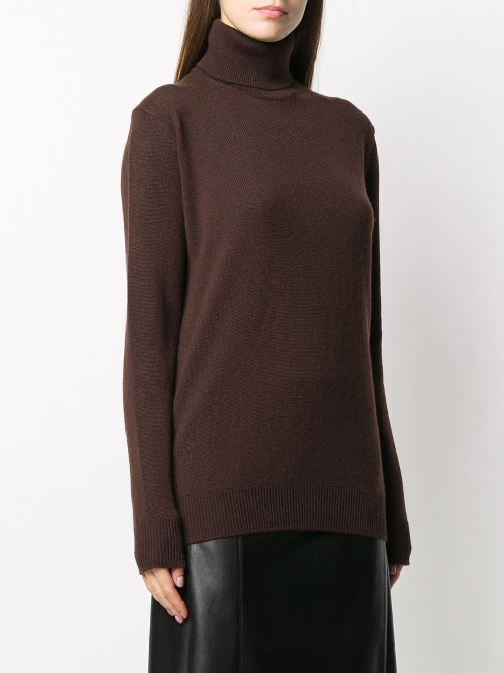 turtleneck cashmere jumper - 3