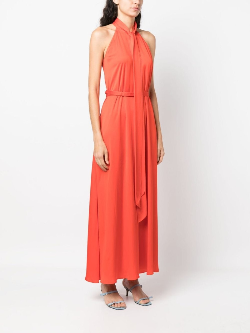 V-neck sleeveless shirt dress 3