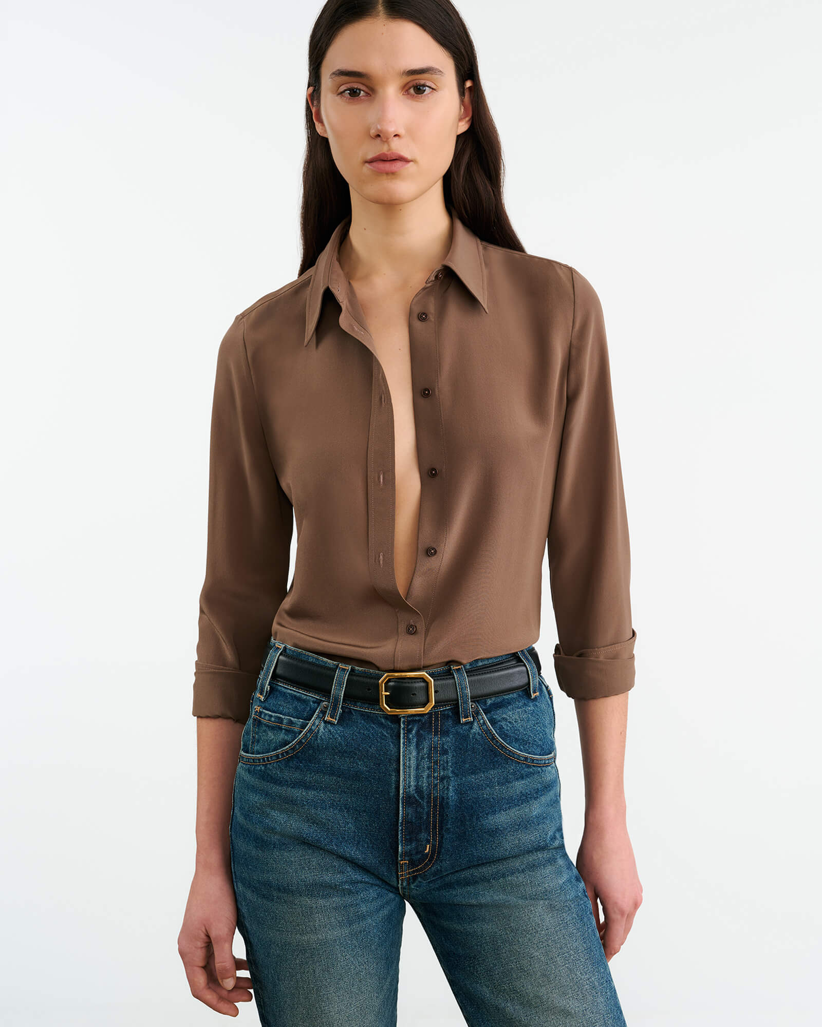 SIMONE SILK SHIRT - 2