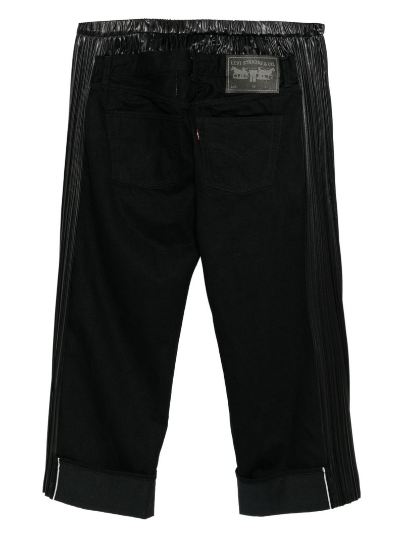 Junya Watanabe MAN x Levis gathered jeans outlook