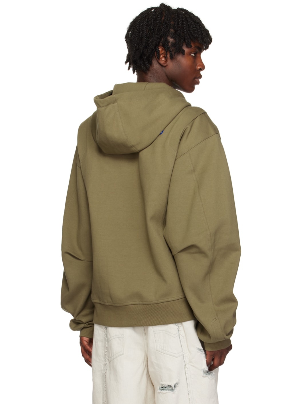Brown Fluic Hoodie - 3