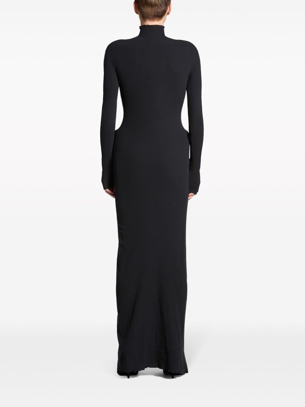 Cover technical-knit maxi dress - 3