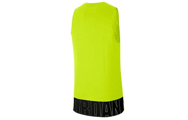 Jordan Air Jordan 23 Alpha Basketball Sports Fluorescence 'Yellow Vest' CJ5545-389 outlook