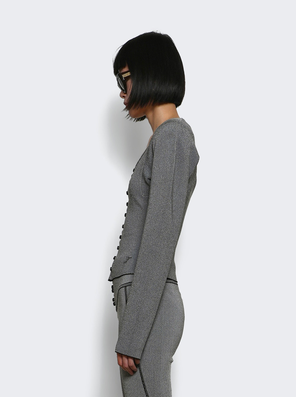 Le Cardigan Sera Dark Grey - 3