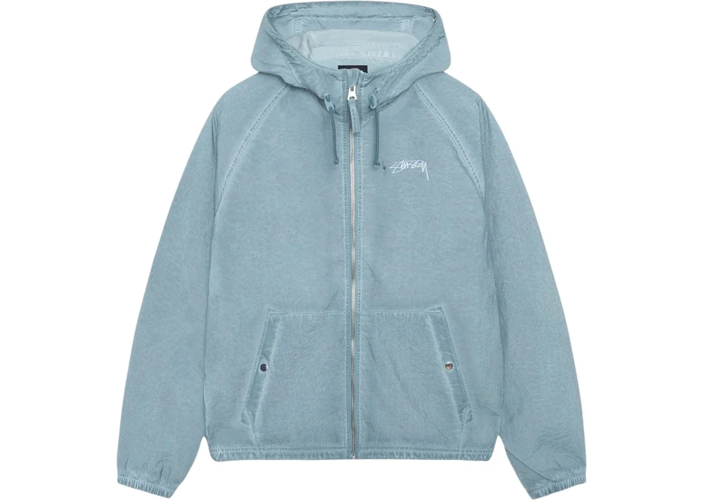 Stussy Beach Garment Dyed Shell Blue - 1