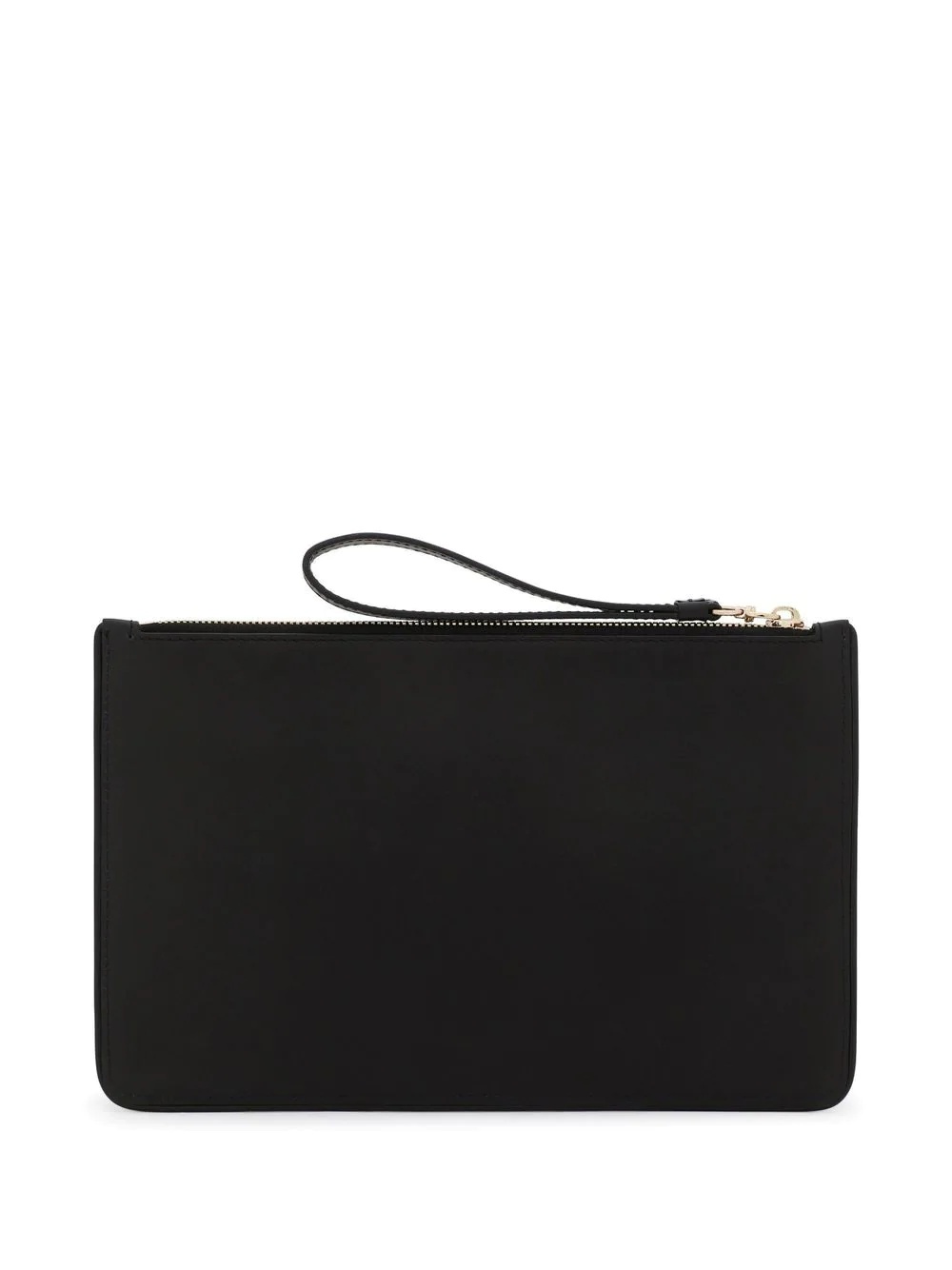 logo-plaque clutch bag - 2