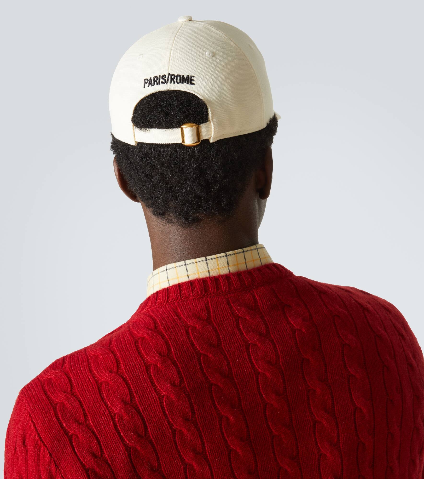 Chez Valentino cotton baseball cap - 3