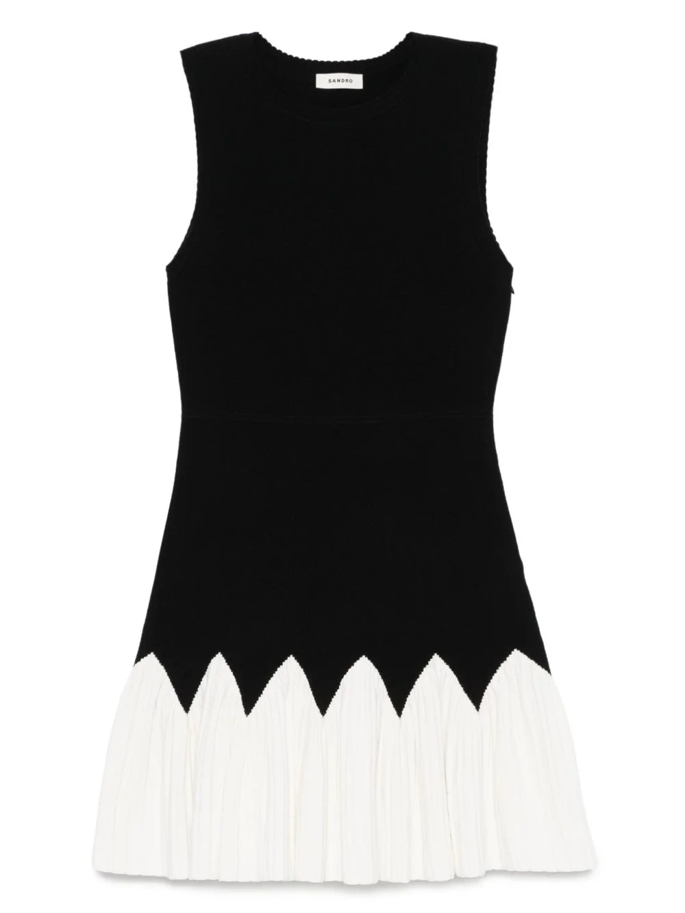 knitted mini dress - 1