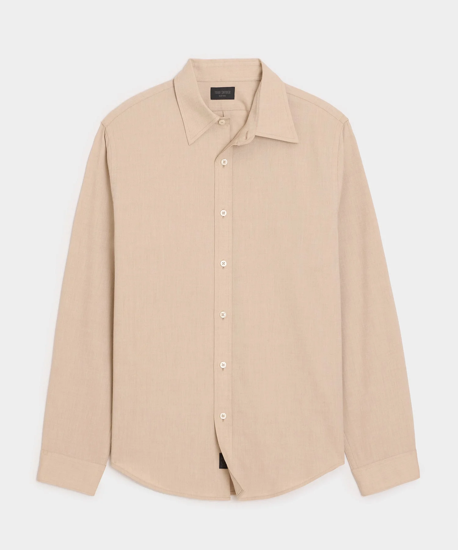 Cotton-Cashmere Sport Shirt - 1