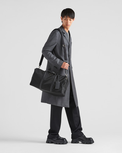 Prada Re-Nylon and Saffiano leather duffel bag outlook