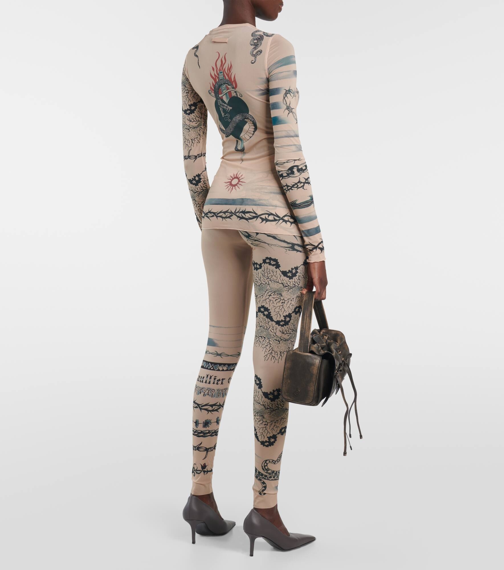 x KNWLS printed mesh top - 3
