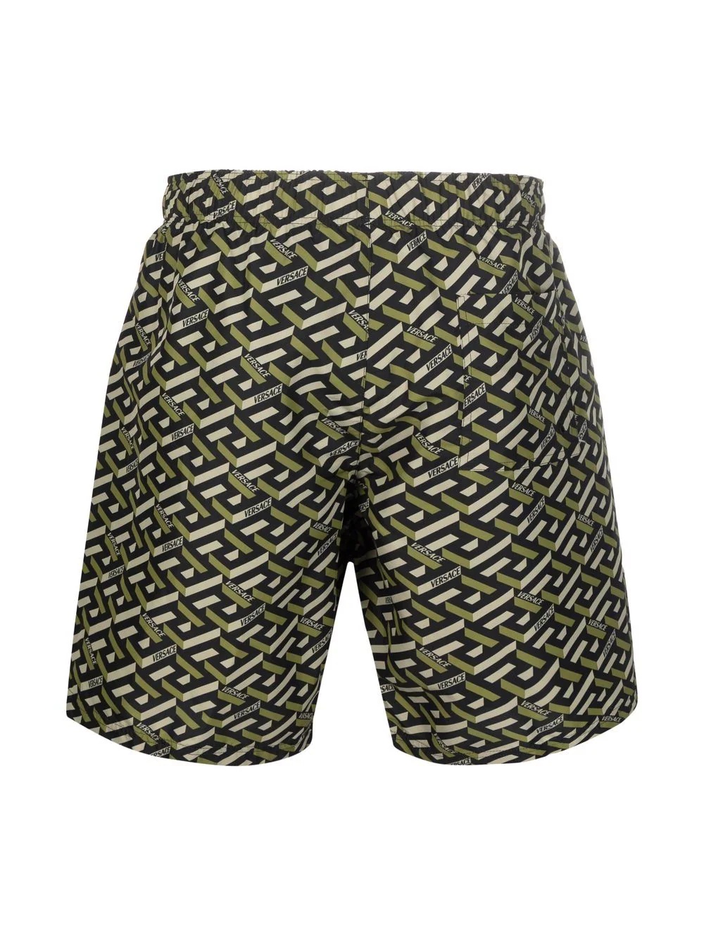 Greca logo-print swim shorts - 2