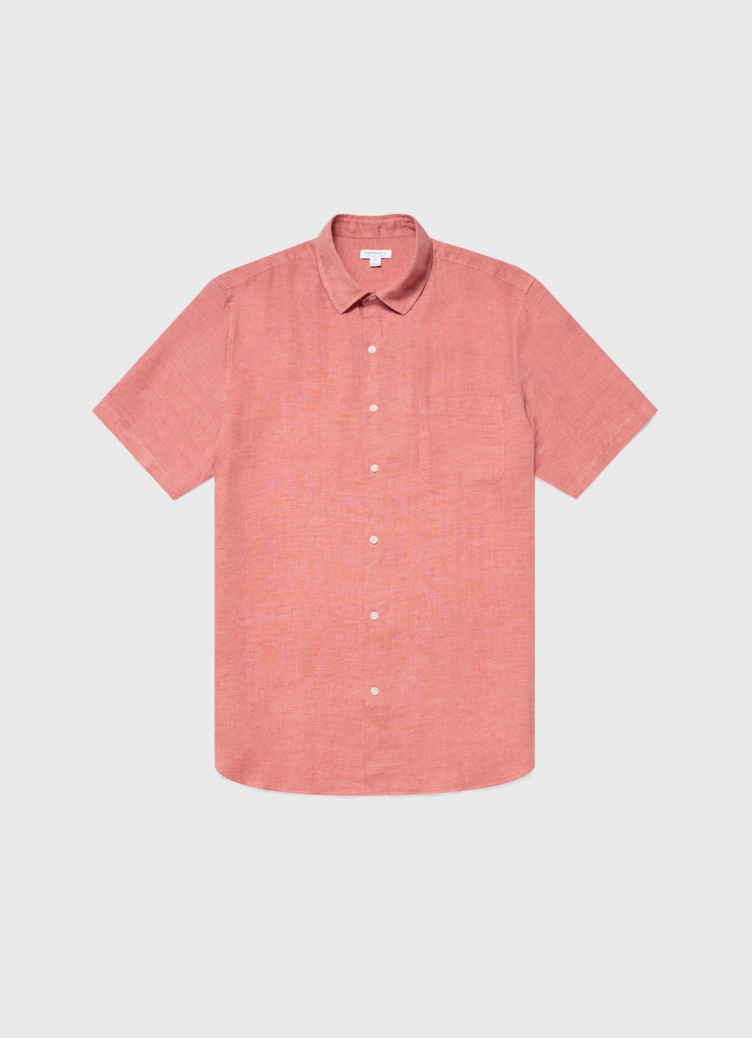 Linen Short Sleeve Shirt - 1