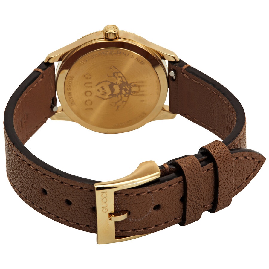 Gucci G-Timeless Quartz Champagne Dial Ladies Watch YA1265022 - 3