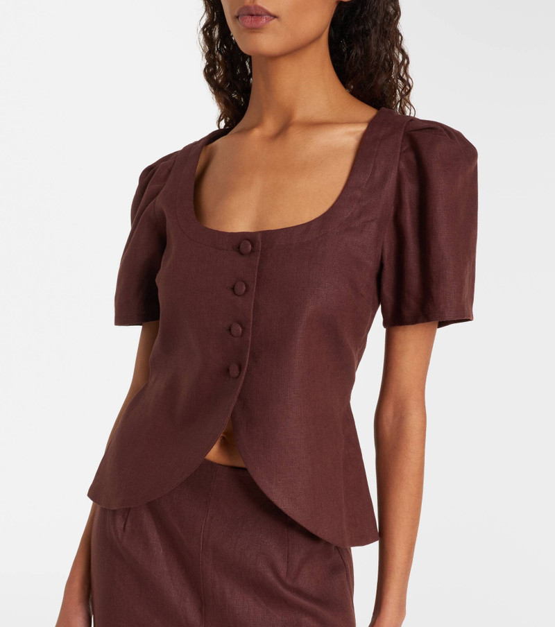 Emma linen top 3