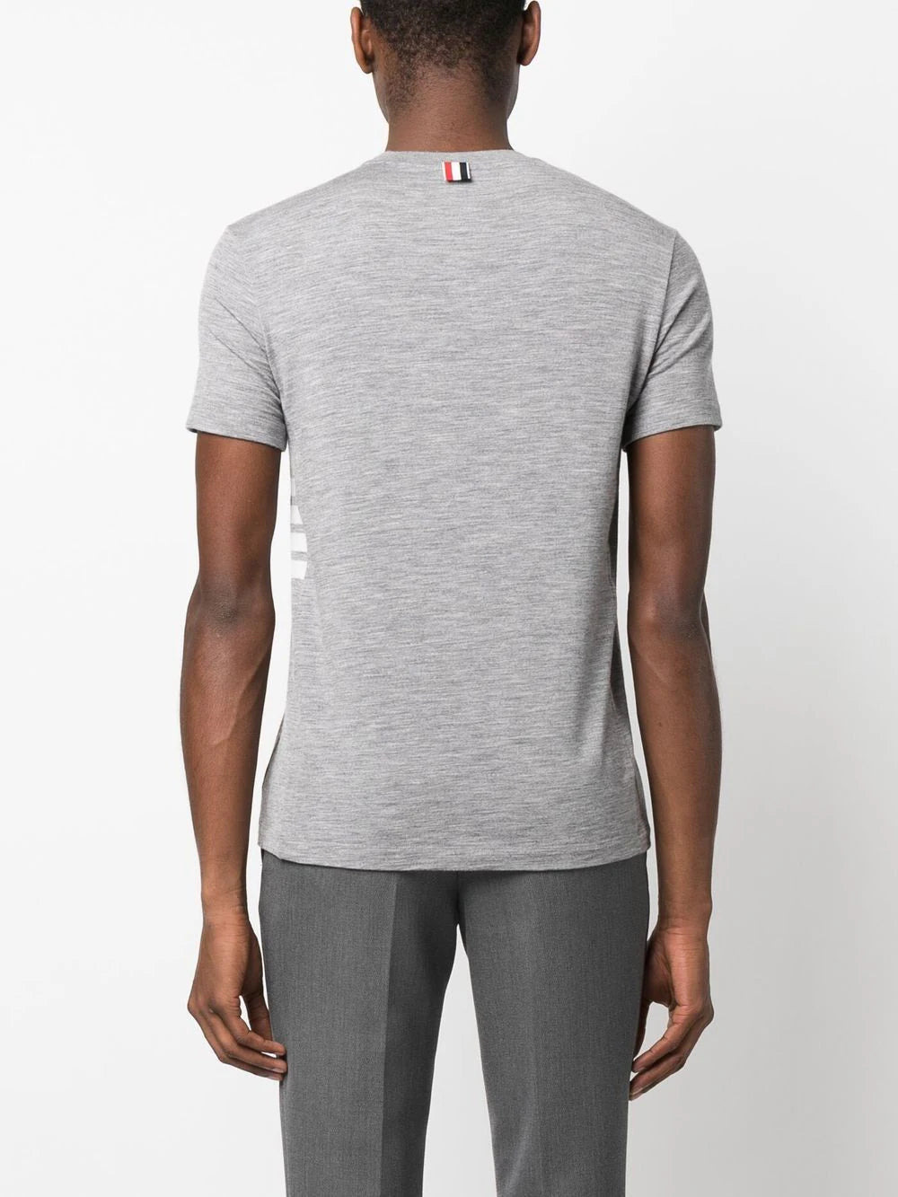 Thom Browne Men T-Shirt With Application - 5