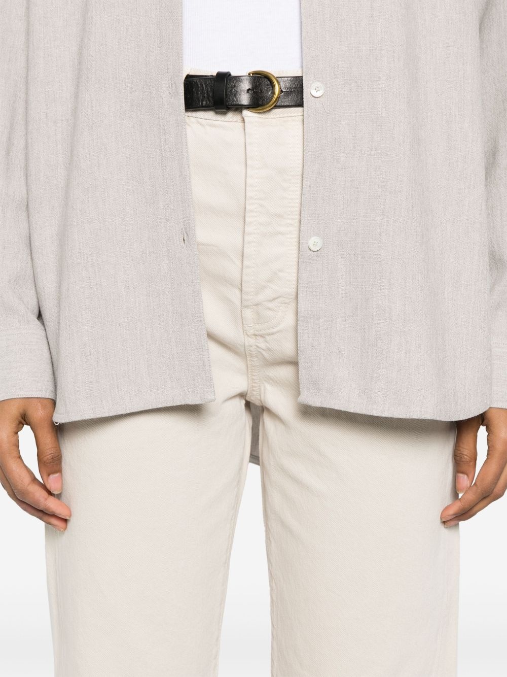 twisted-seam jeans - 5