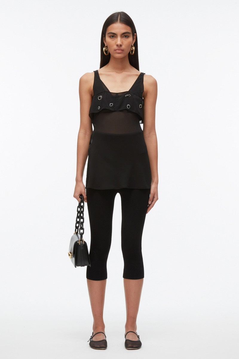 Halo Embroidered Chiffon Cami 1