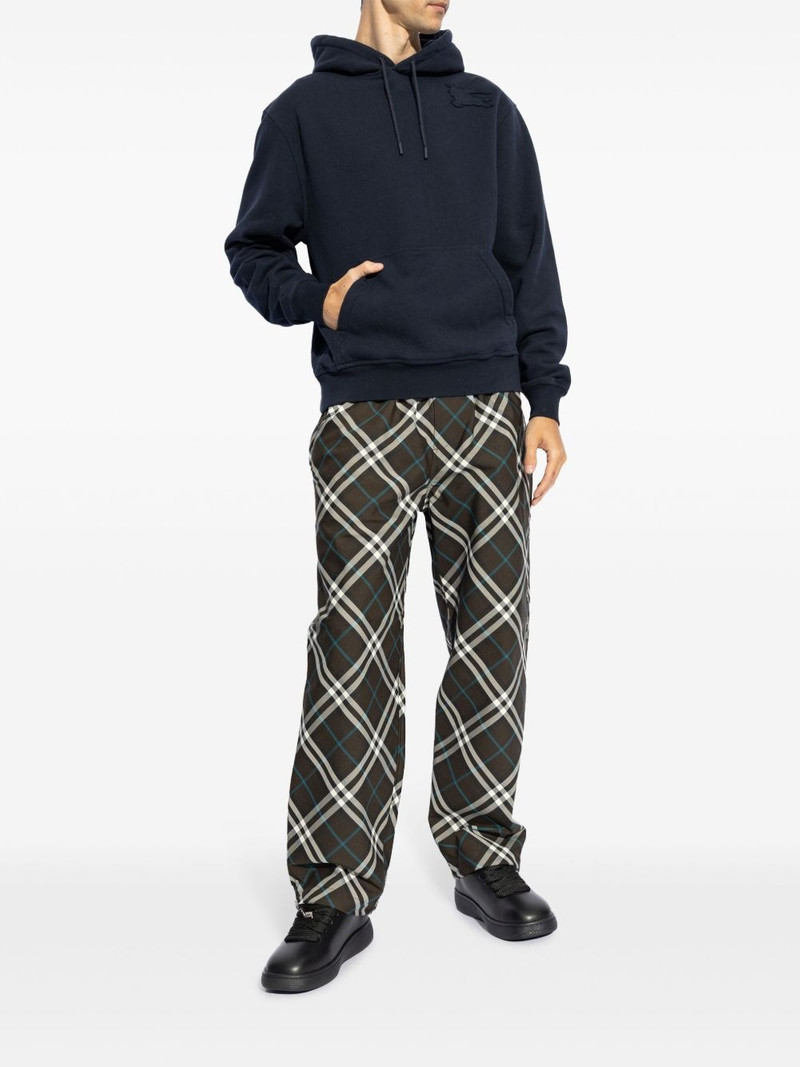 Burberry Equestrian Knight cotton hoodie outlook