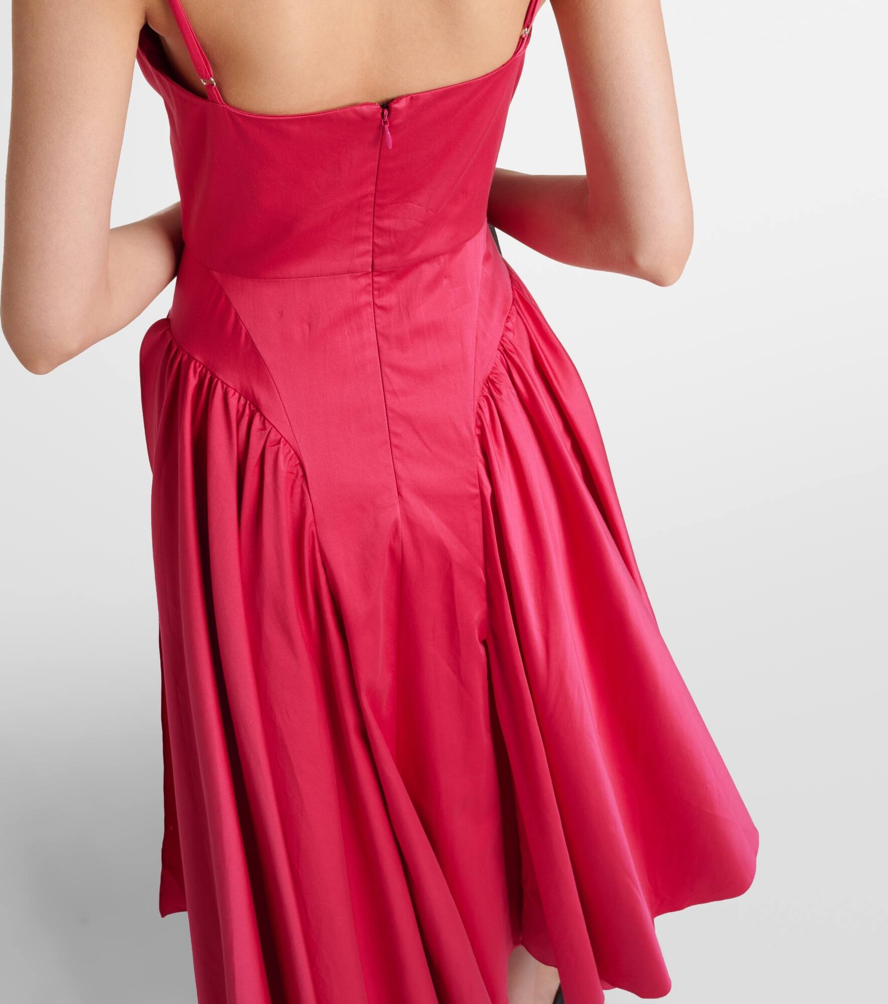 Solene cotton-blend midi dress - 6