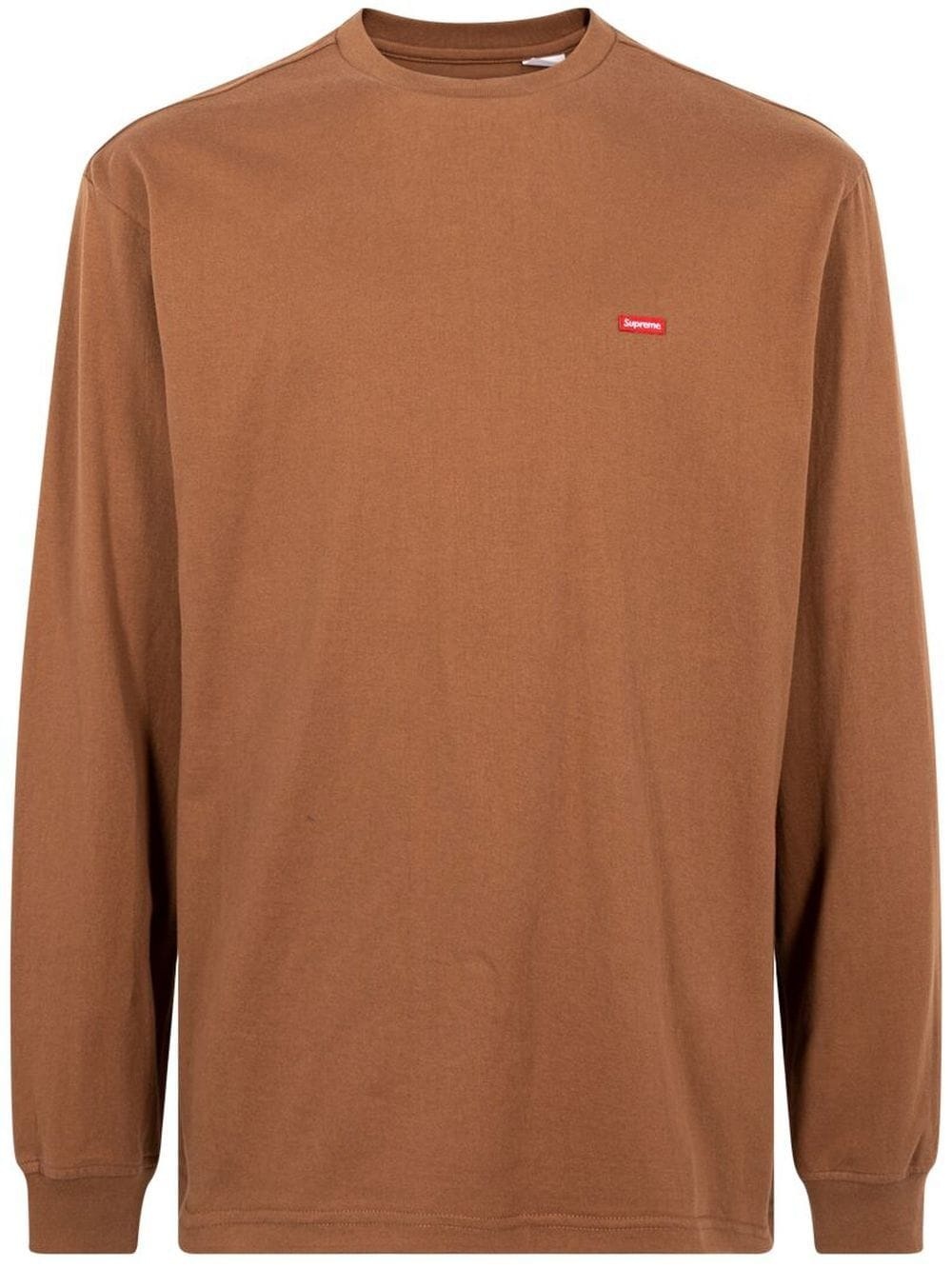 small box logo long-sleeve T-shirt - 1