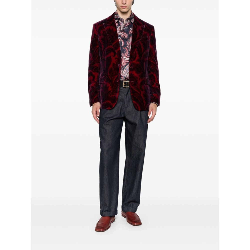Etro Red Jackets - Blazers Men - 5