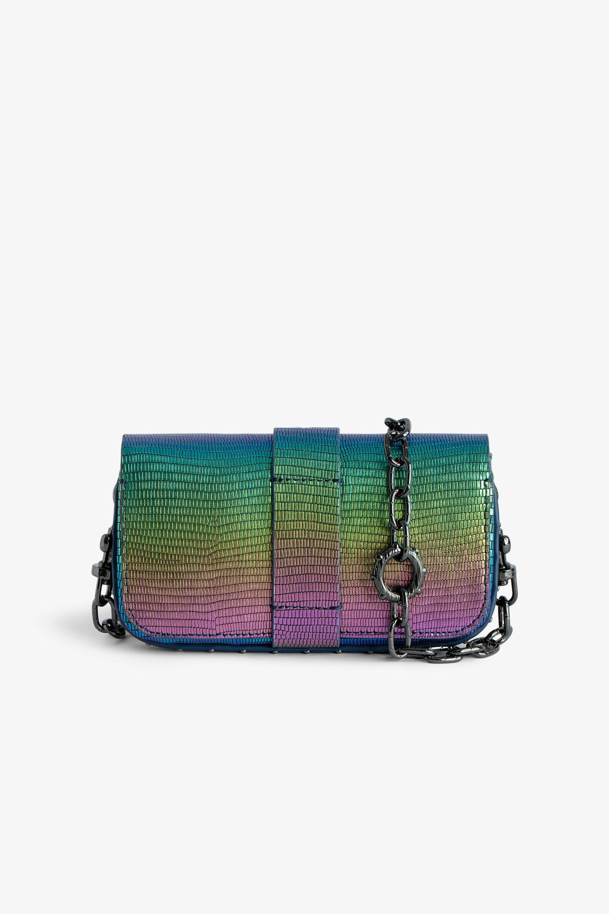 Kate Wallet Embossed Metallic Bag - 2