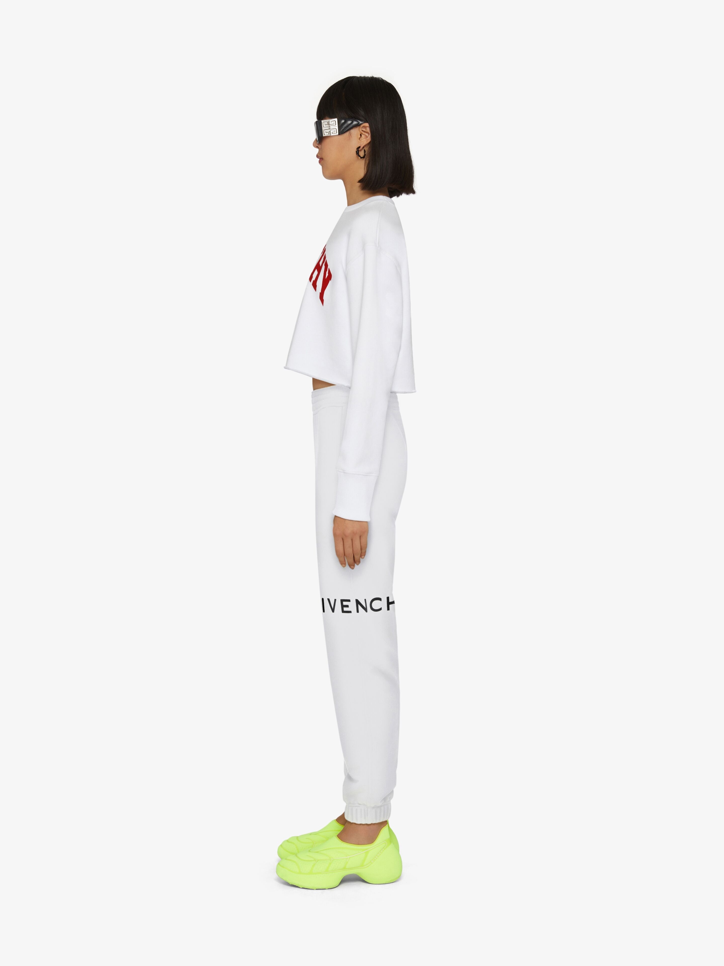 GIVENCHY ARCHETYPE SLIM FIT JOGGER PANTS IN FLEECE - 3