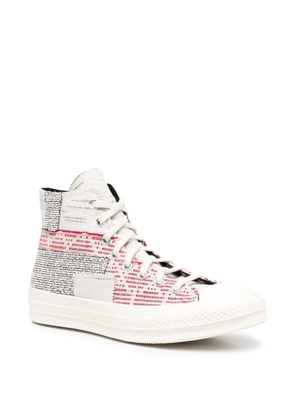 Chuck 70 patchwork twill sneakers - 2