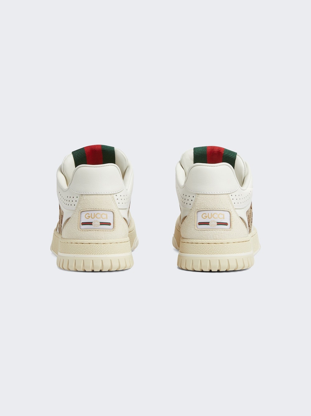 Re-web Sneakers Ivory And Beige - 4