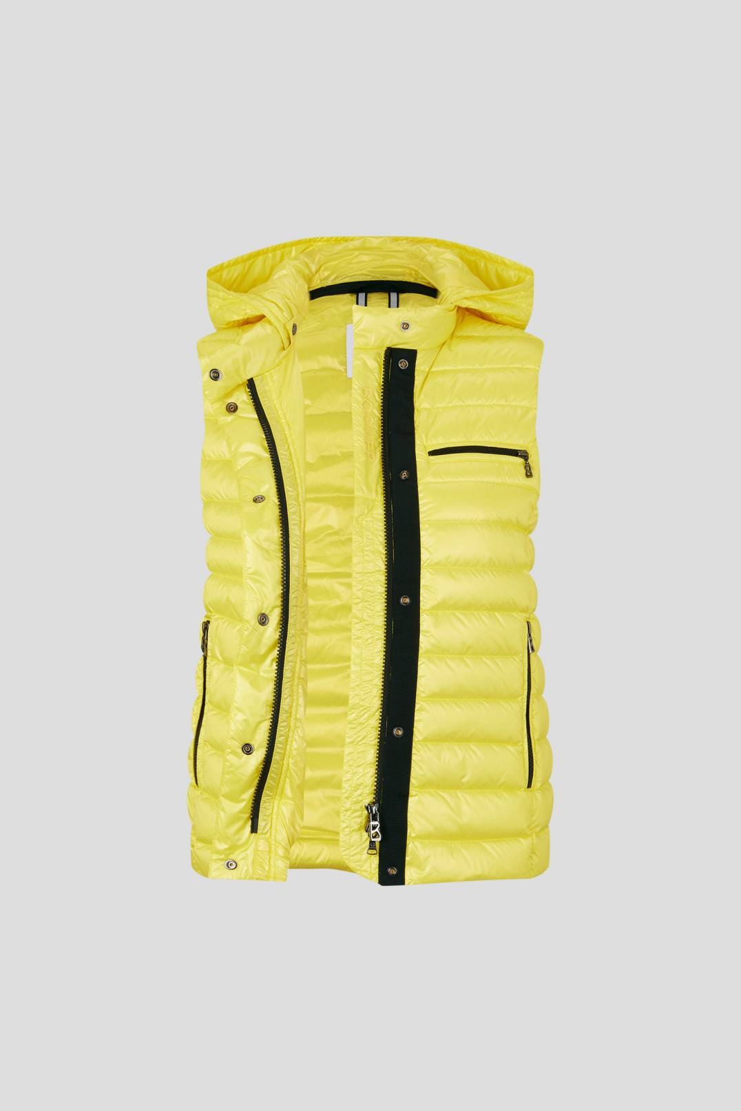 NENI LIGHTWEIGHT DOWN WAISTCOAT IN YELLOW - 5