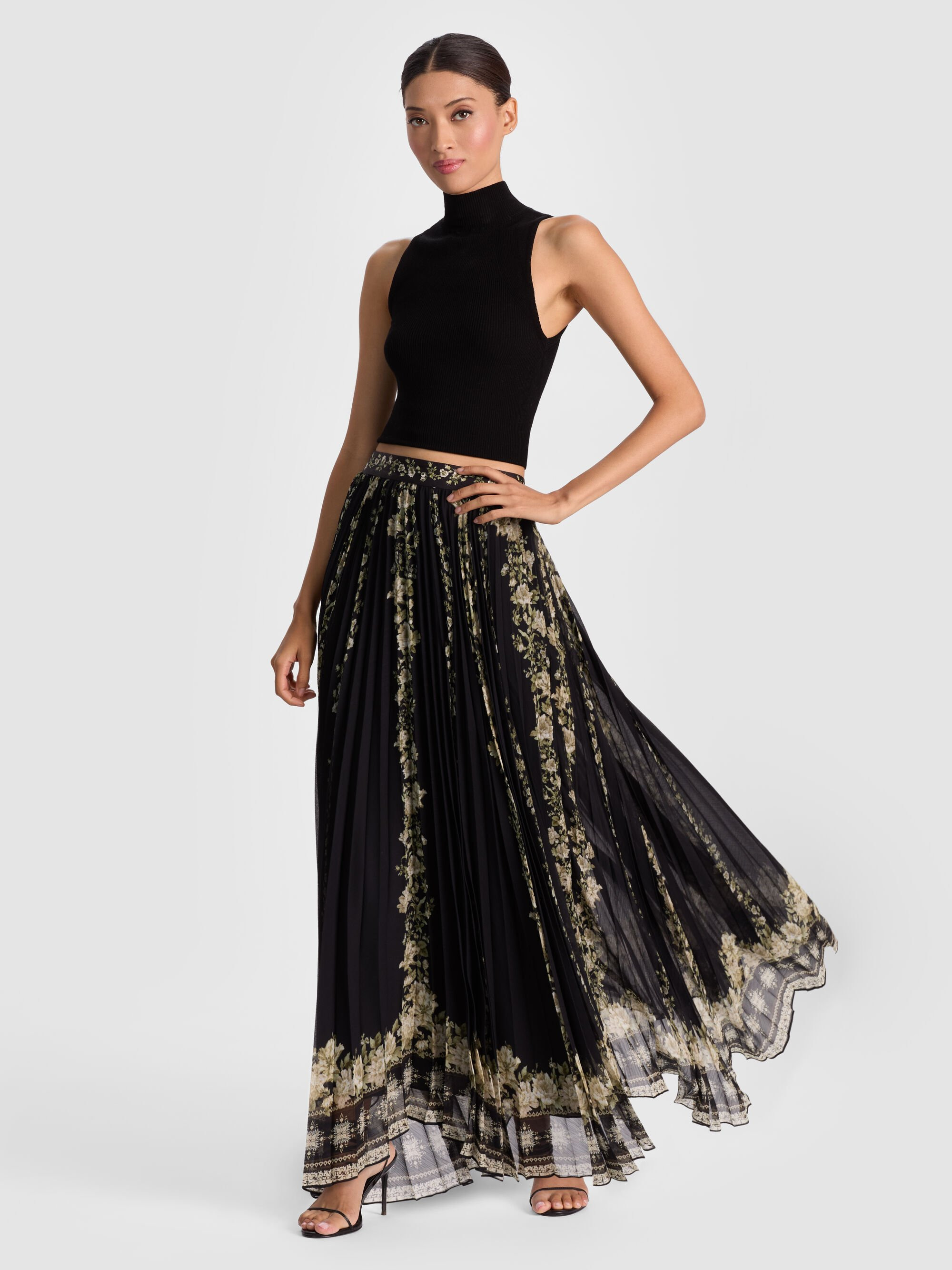 KATZ PLEATED MAXI SKIRT - 2