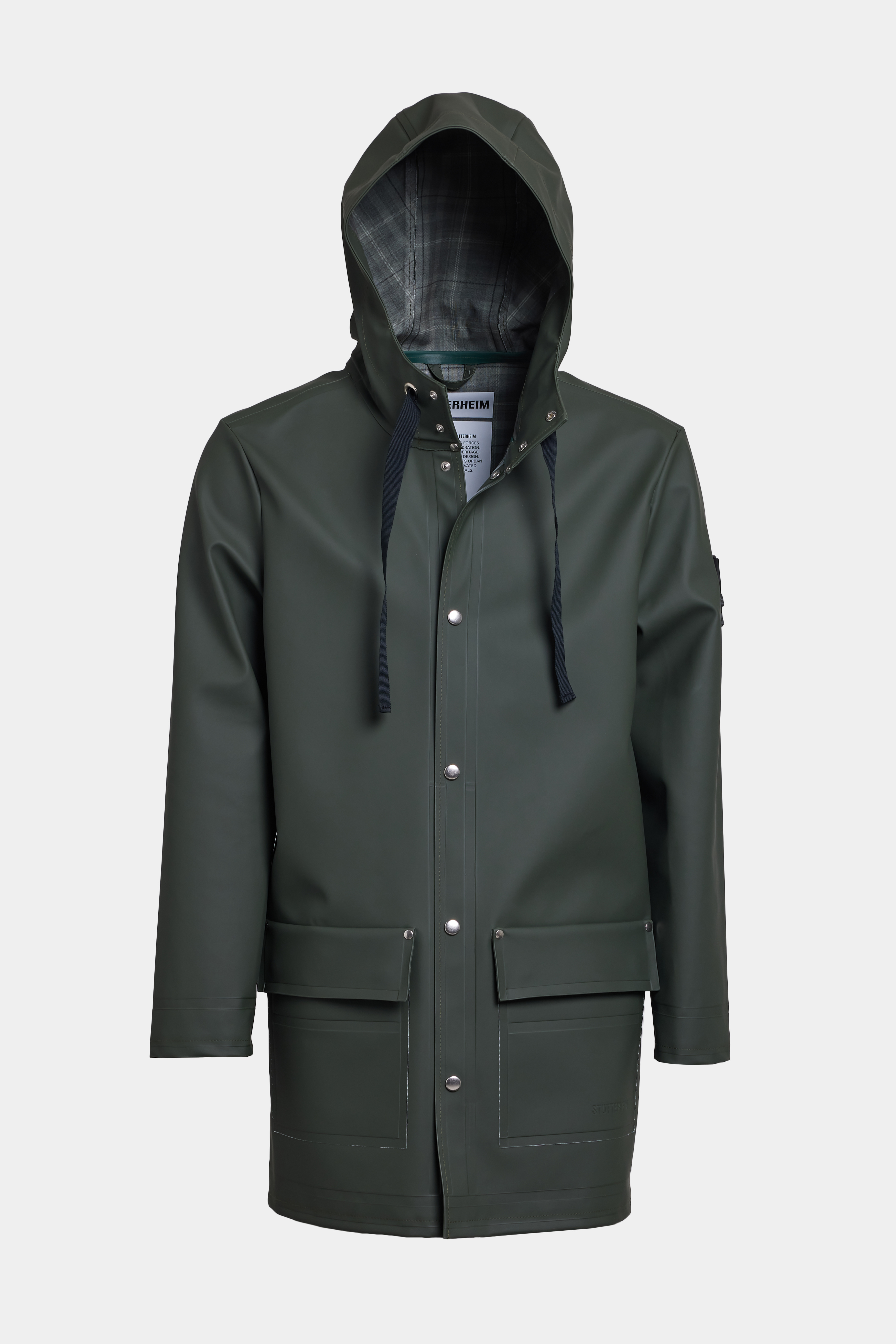 Men's Raincoat Green - 5