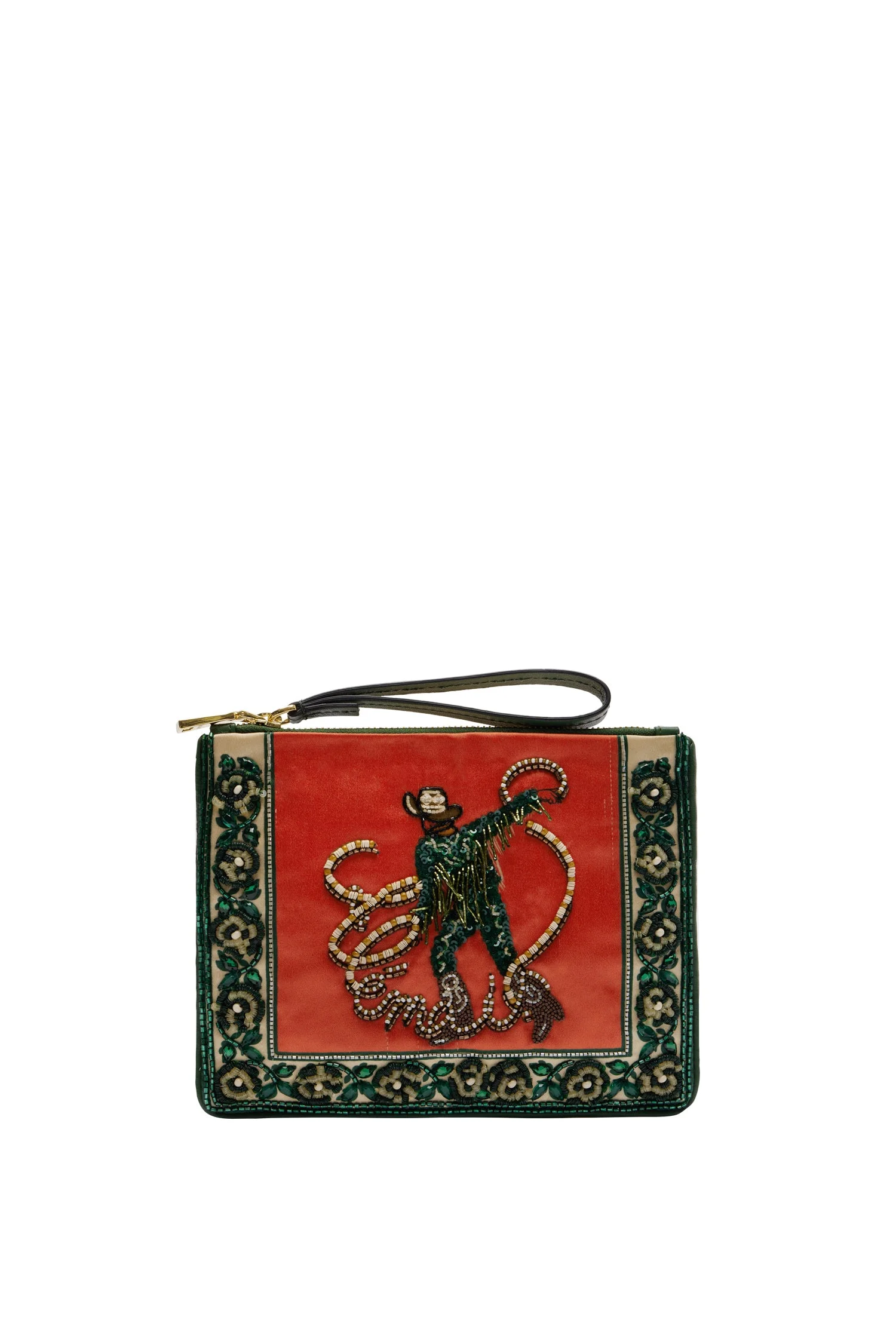 Ace Cowboy Embellished Clutch - 1