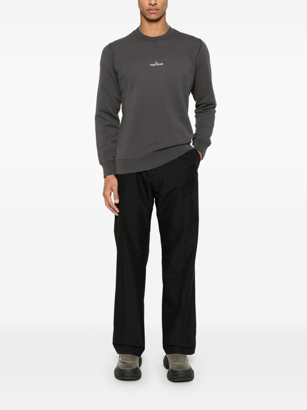 logo-print sweatshirt - 2