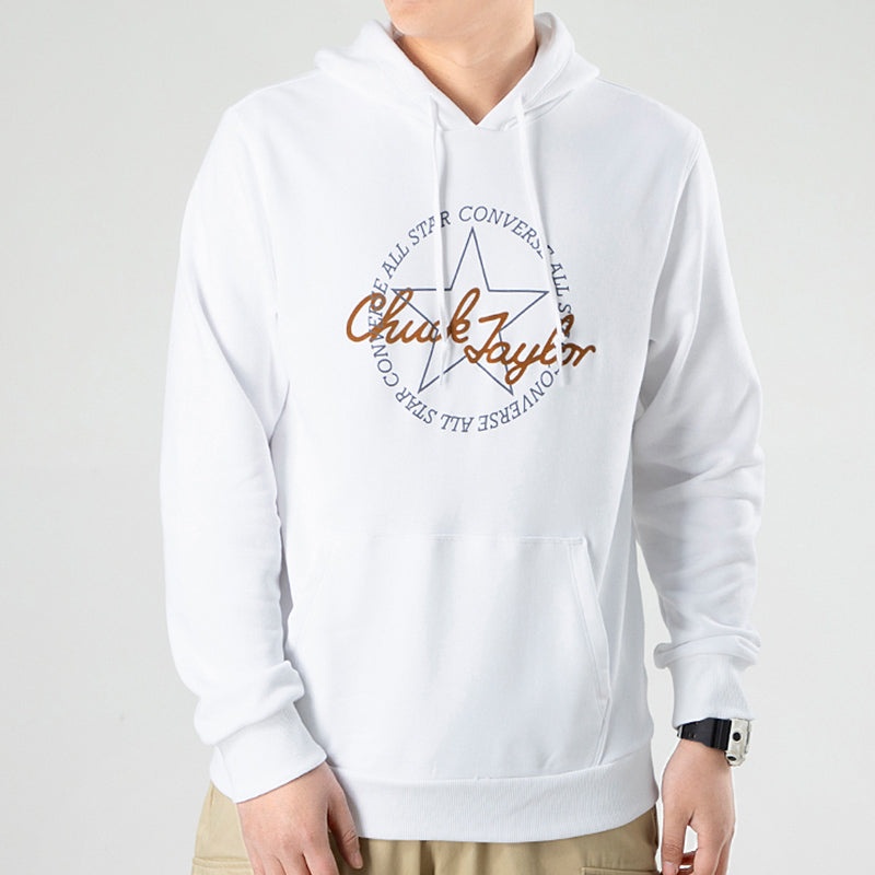 Converse Deconstructed Chuck Patch Pullover Hoodie 'White' 10022265-A02 - 3