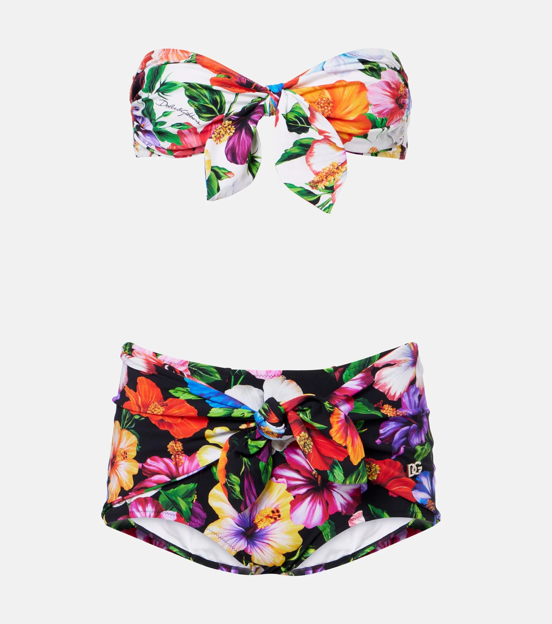 Floral bikini - 1