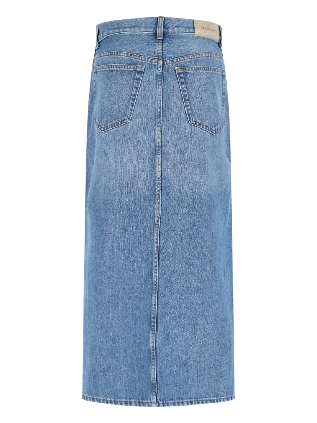 DENIM MIDI SKIRT - 2