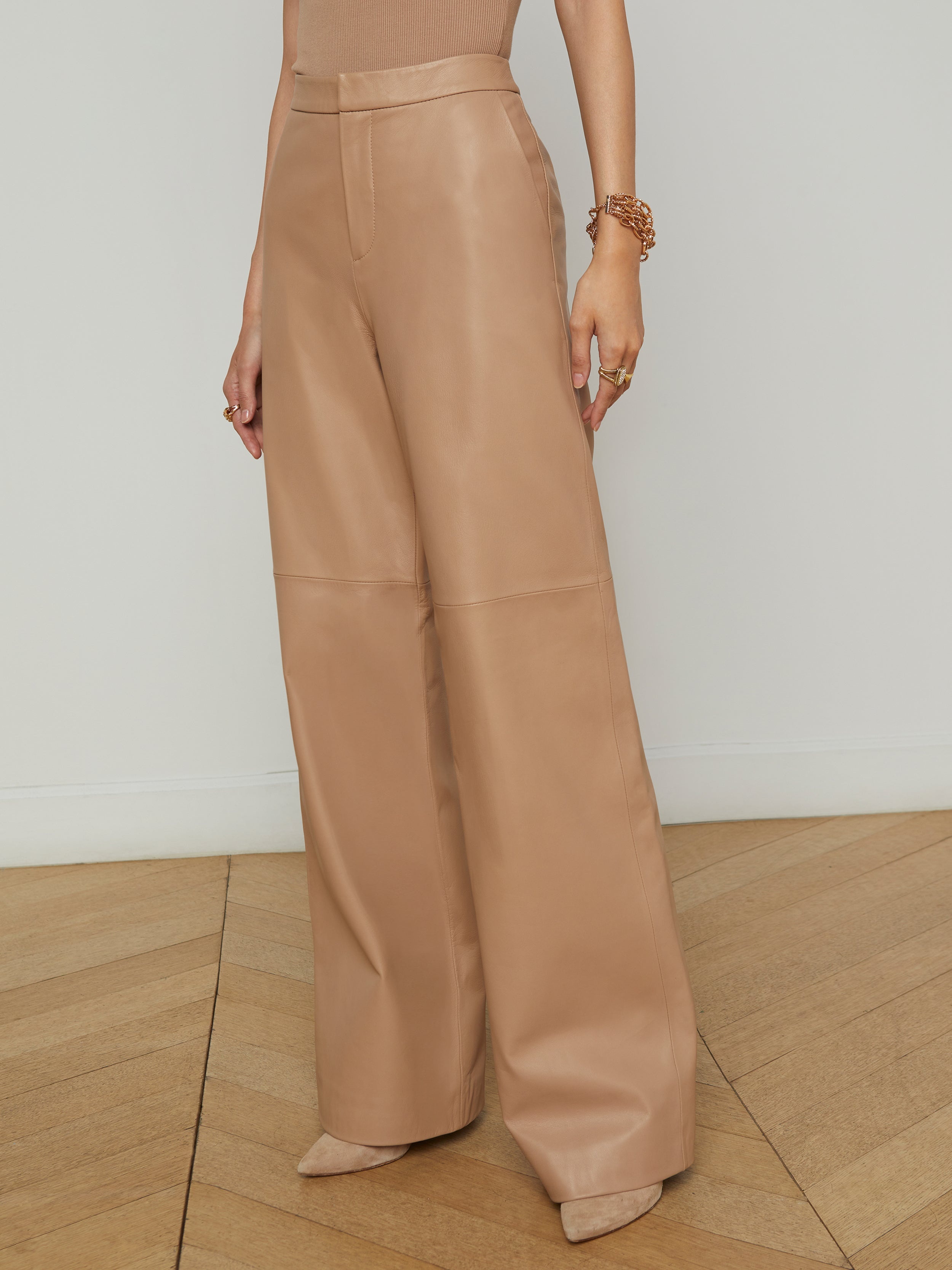 Livvy Leather Trouser - 4