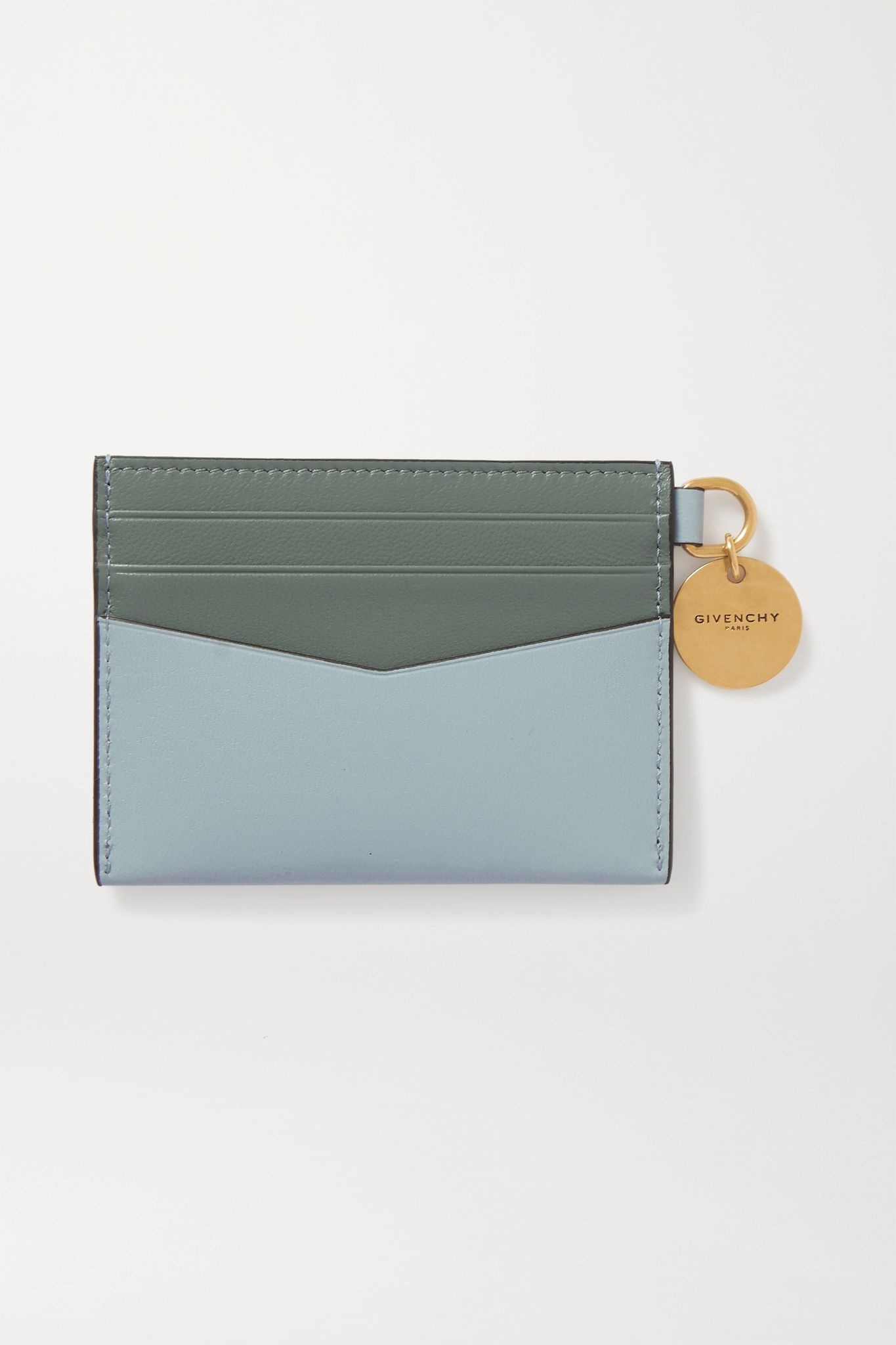 Two-tone leather cardholder - 3