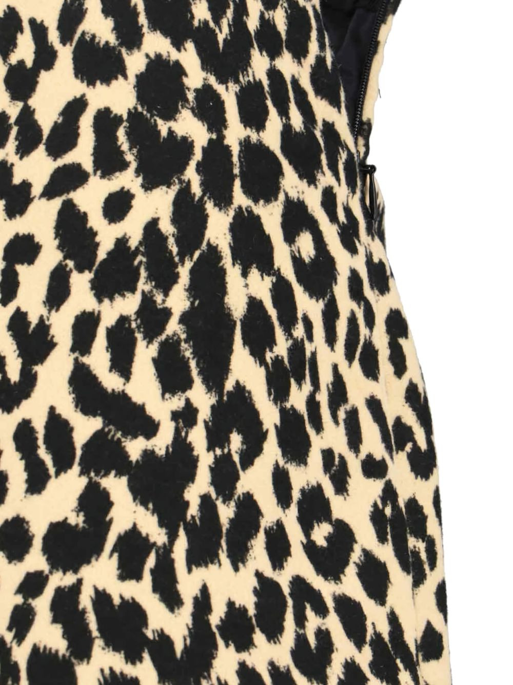 leopard print midi skirt - 4