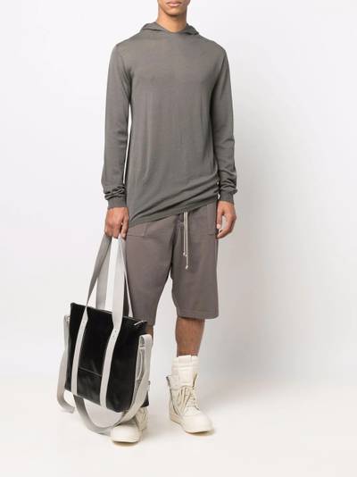 Rick Owens DRKSHDW knee-length Bela shorts outlook