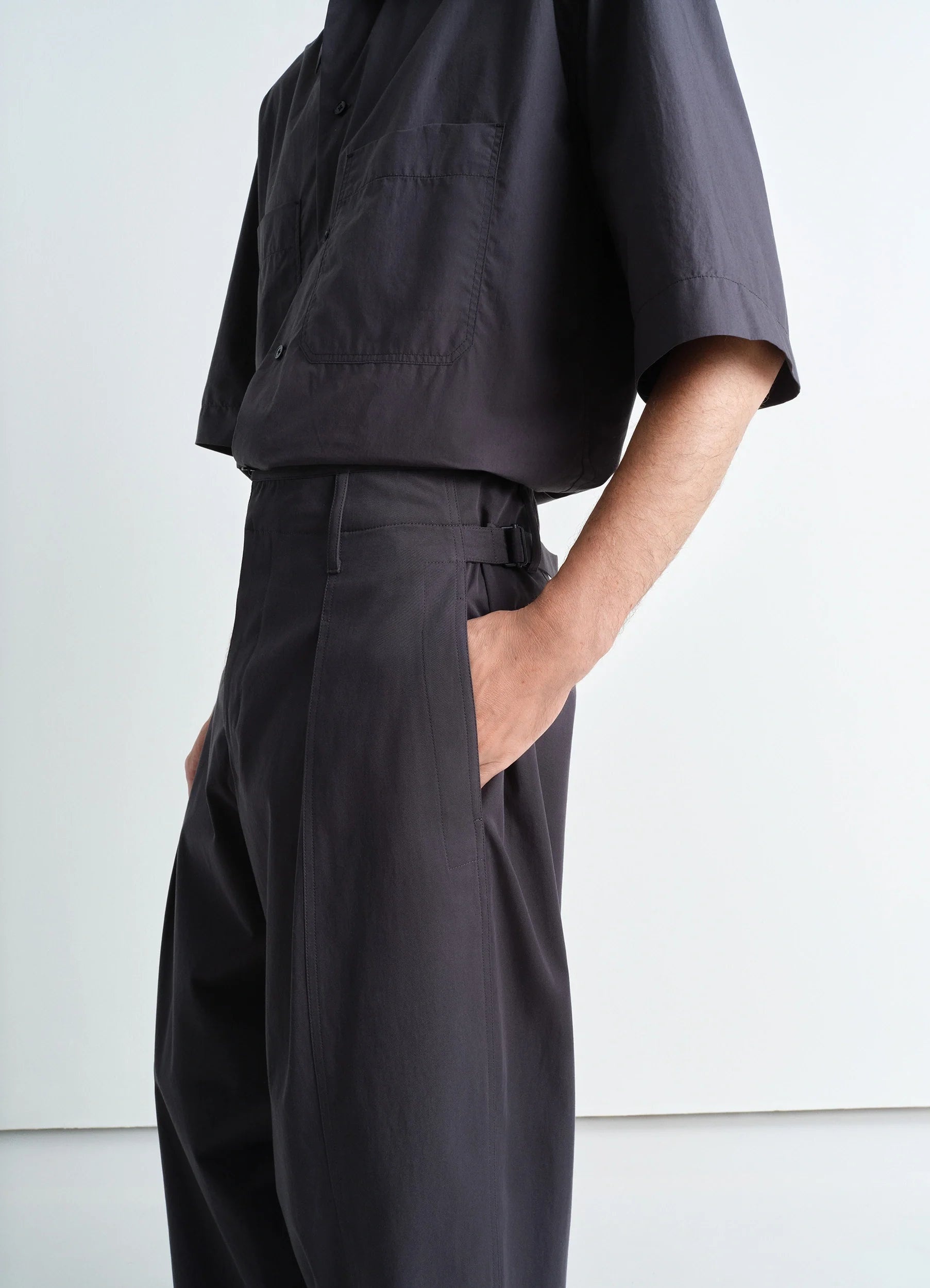 MAXI PLEATED PANTS - 3