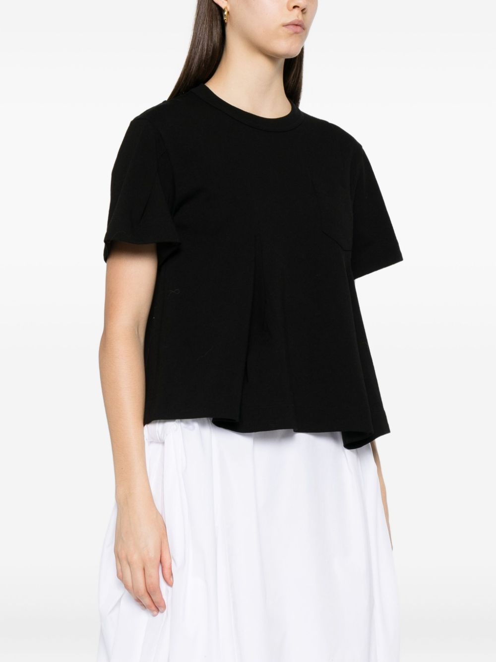 ruffled T-shirt - 3