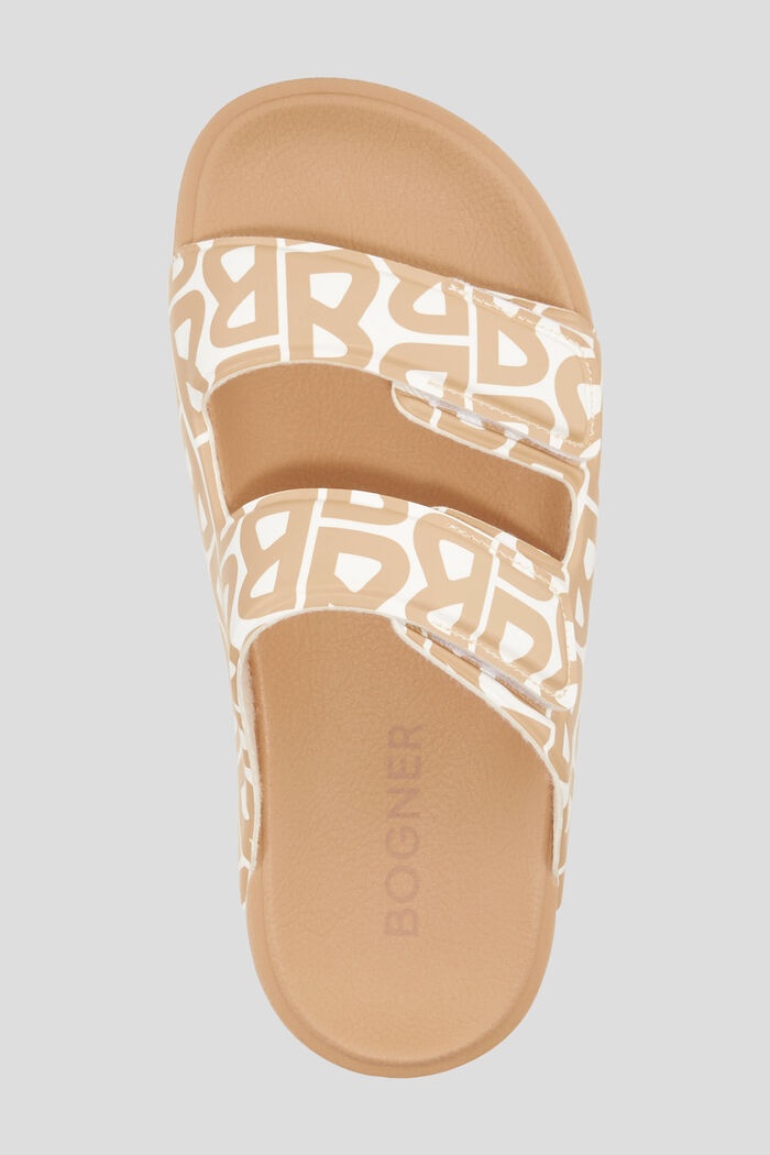 Biarritz Slip-ons in White/beige - 5