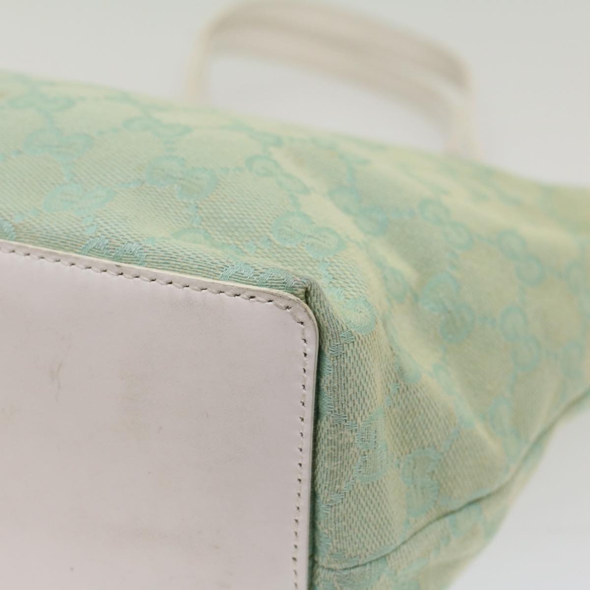 GUCCI GG Canvas Tote Bag Light Blue 002 002 - 15