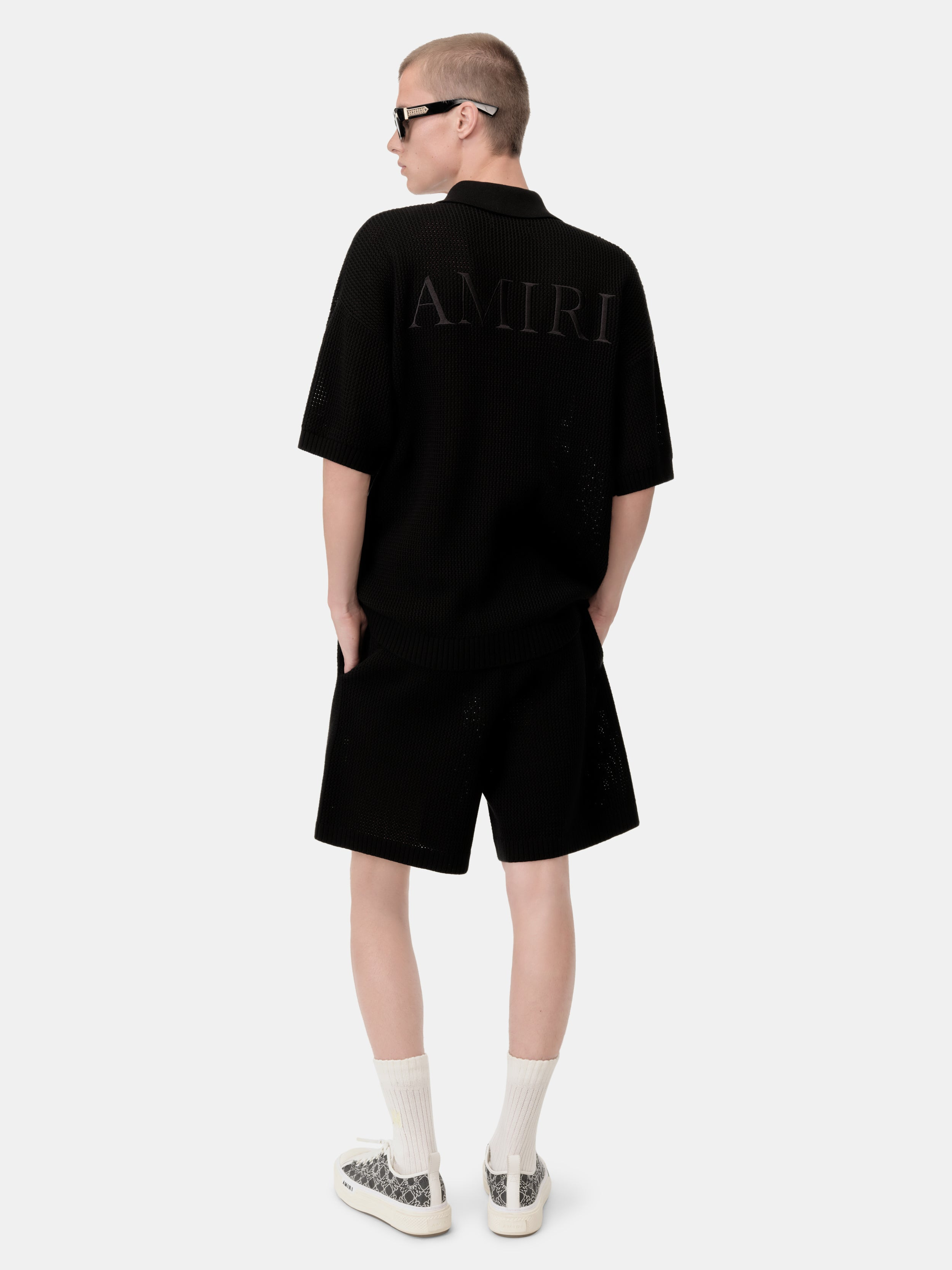 AMIRI CROCHET MESH SHIRT - 2