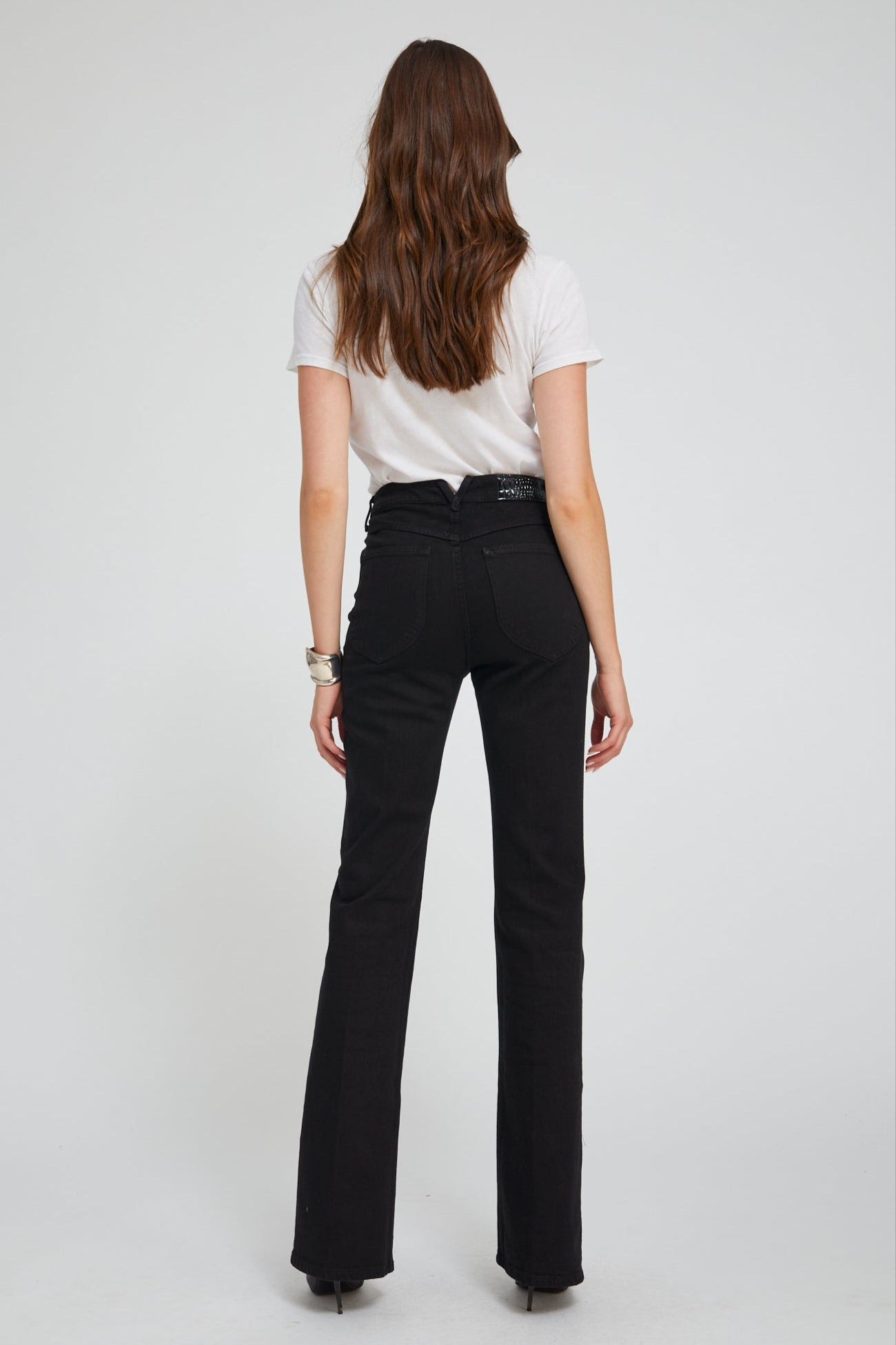 STEVIE MICRO FLARE DENIM - 5